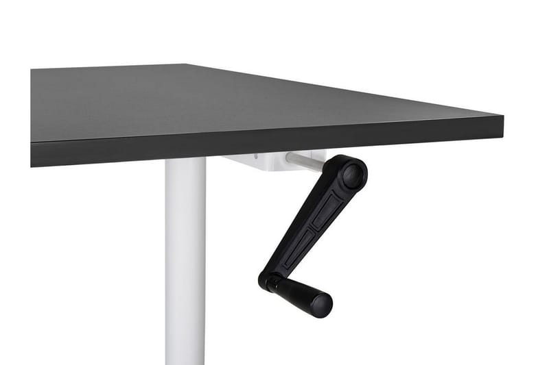 Banner Skrivbord 72x120 cm - Svart/Vit - Möbler - Hemmakontor - Skrivbord