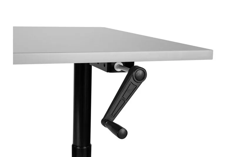 Banner Skrivbord 72x160 cm - Grå/Svart - Möbler - Hemmakontor - Skrivbord