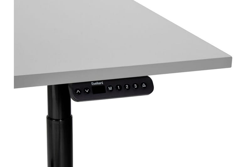 Banner Skrivbord 72x160 cm - Grå/Svart - Möbler - Hemmakontor - Skrivbord