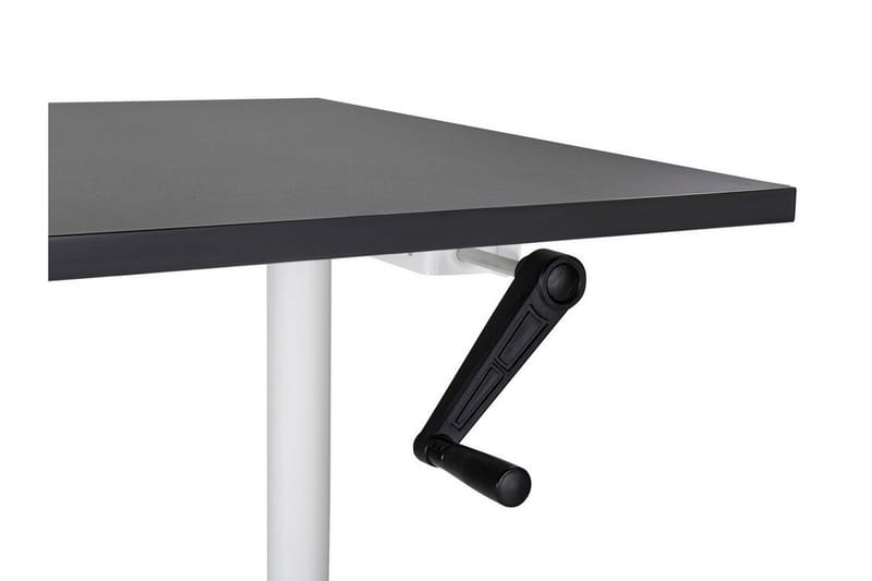 Banner Skrivbord 72x160 cm - Svart/Vit - Möbler - Hemmakontor - Skrivbord