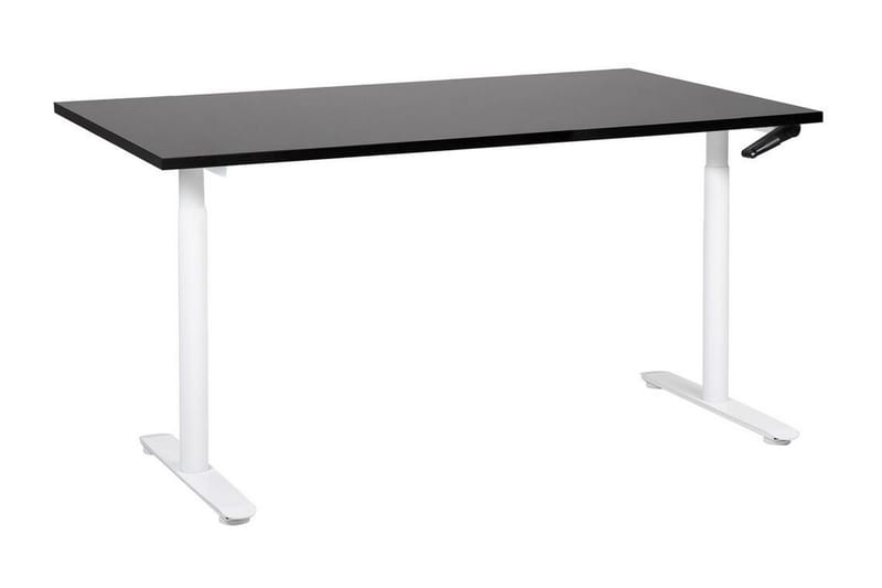 Banner Skrivbord 72x160 cm - Svart/Vit - Möbler - Hemmakontor - Skrivbord