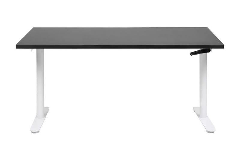Banner Skrivbord 72x160 cm - Svart/Vit - Möbler - Hemmakontor - Skrivbord