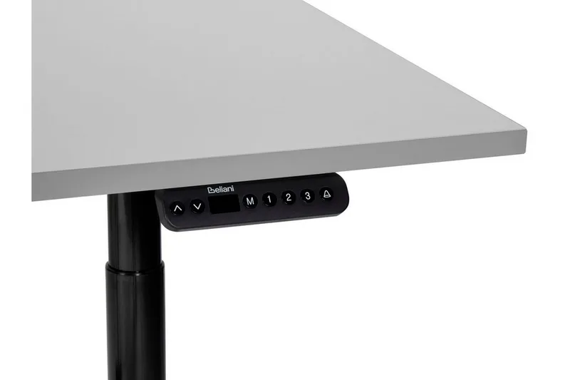 Banner Skrivbord 80x180 cm - Grå/Svart - Möbler - Hemmakontor - Skrivbord