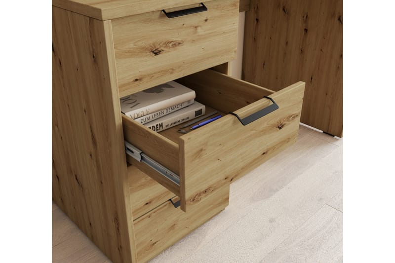 Barold Skrivbord 120x60 cm - Brun - Möbler - Hemmakontor - Skrivbord