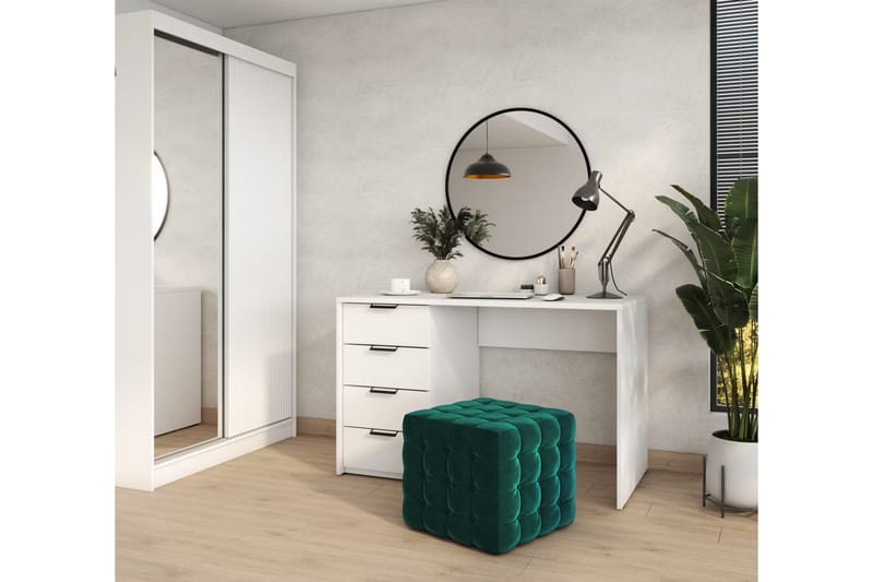 Barold Skrivbord 120x60 cm - Vit - Möbler - Hemmakontor - Skrivbord