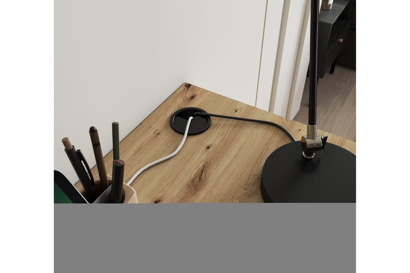 Barold Skrivbord 140x60 cm - Brun - Möbler - Hemmakontor - Skrivbord