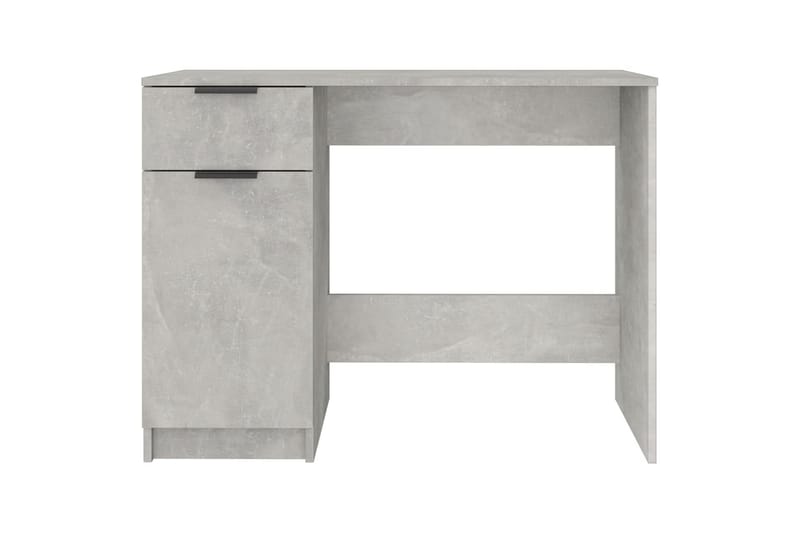 beBasic Skrivbord betonggrå 100x50x75 cm konstruerat trä - Möbler - Hemmakontor - Skrivbord