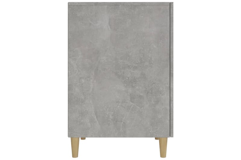 beBasic Skrivbord betonggrå 140x50x75 cm konstruerat trä - Möbler - Hemmakontor - Skrivbord