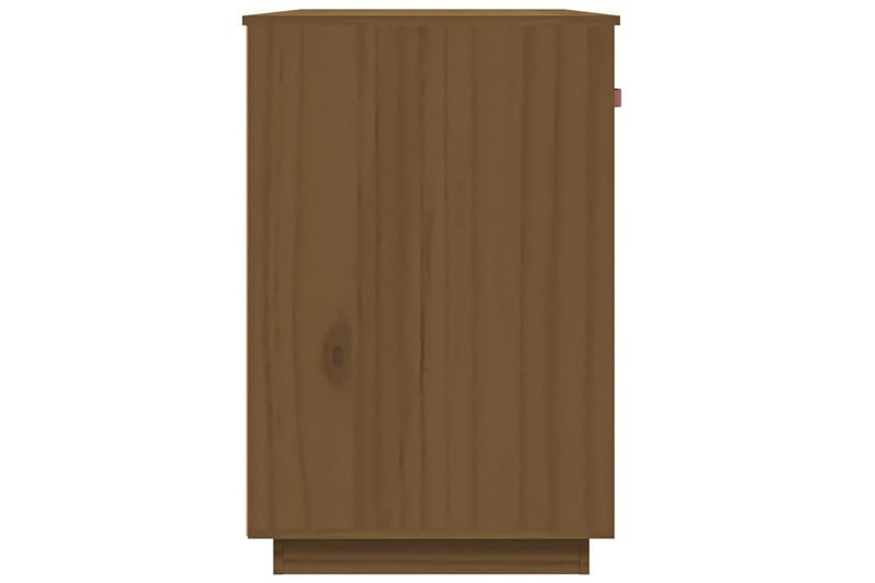 beBasic Skrivbord honungsbrun 95x50x75 cm massiv furu - Möbler - Hemmakontor - Skrivbord
