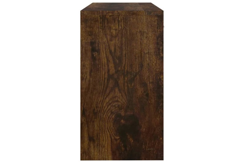 beBasic Skrivbord lådor & skåp rökfärgad ek 100x40x73cm konstruerat trä - Möbler - Hemmakontor - Skrivbord