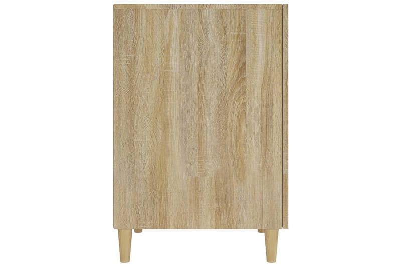 beBasic Skrivbord sonoma-ek 140x50x75 cm konstruerat trä - Möbler - Hemmakontor - Skrivbord