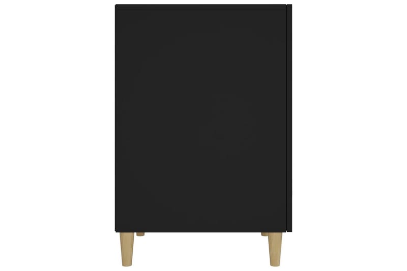 beBasic Skrivbord svart 140x50x75 cm konstruerat trä - Skrivbord - Bord