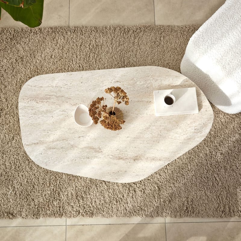 Berriaren Skrivbord 100x35x60 cm - Travertine Walnut - Möbler - Hemmakontor - Skrivbord