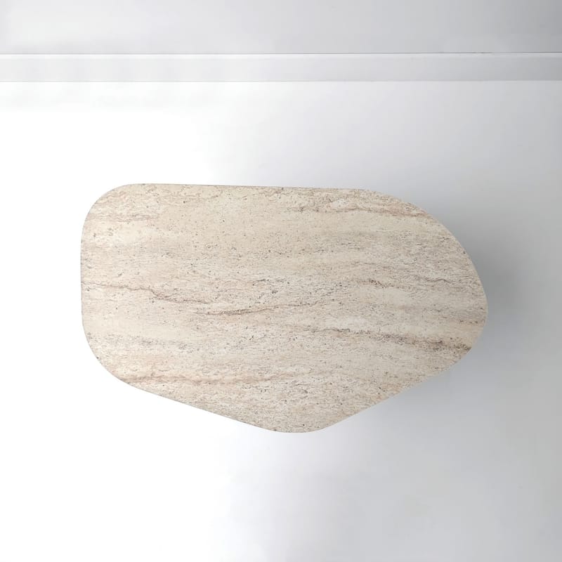 Berriaren Skrivbord 100x35x60 cm - Travertine Walnut - Möbler - Hemmakontor - Skrivbord