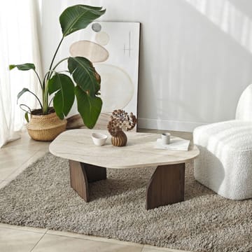 Berriaren Skrivbord 100x35x60 cm - Travertine Walnut - Möbler - Hemmakontor - Skrivbord