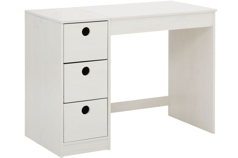 BILIANA Skrivbord 100 cm Vit - Möbler - Hemmakontor - Skrivbord
