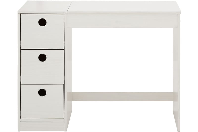 BILIANA Skrivbord 100 cm Vit - Möbler - Hemmakontor - Skrivbord