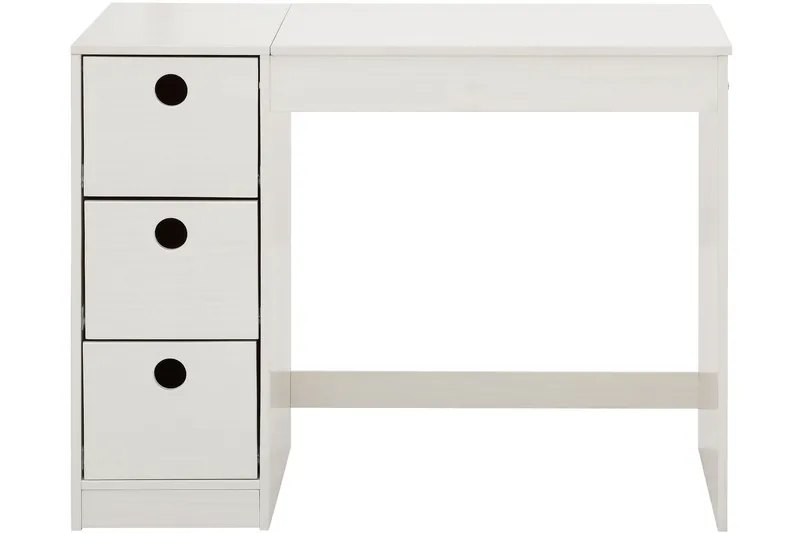 Masoomya Skrivbord 100 cm - Vit - Möbler - Hemmakontor - Skrivbord