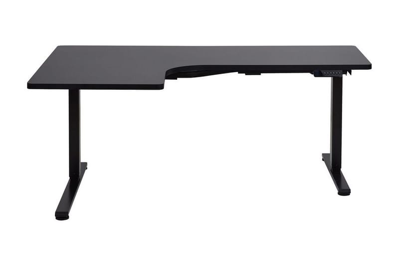 Bina L-format Skrivbord 109x160 cm i Målat Trä - Svart - Möbler - Hemmakontor - Skrivbord