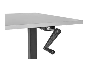 Bina Skrivbord 72x120 cm - Grå/Svart - Möbler - Hemmakontor - Skrivbord