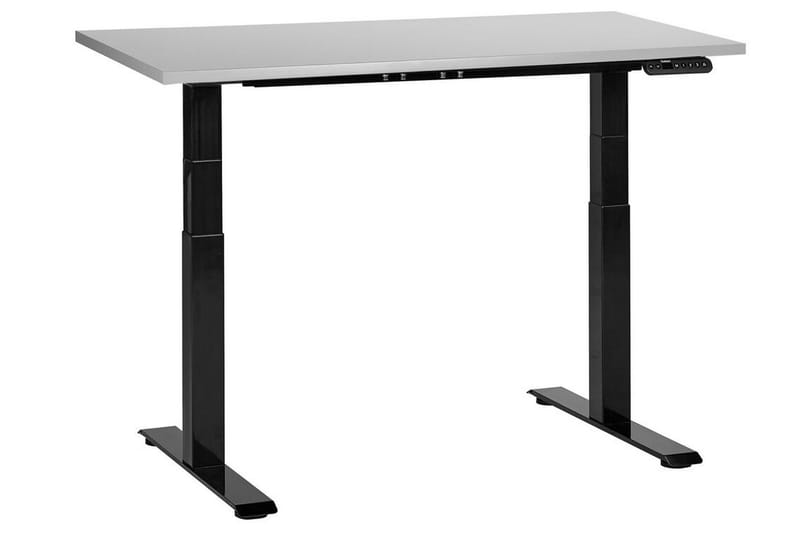 Bina Skrivbord 72x120 cm - Grå/Svart - Möbler - Hemmakontor - Skrivbord
