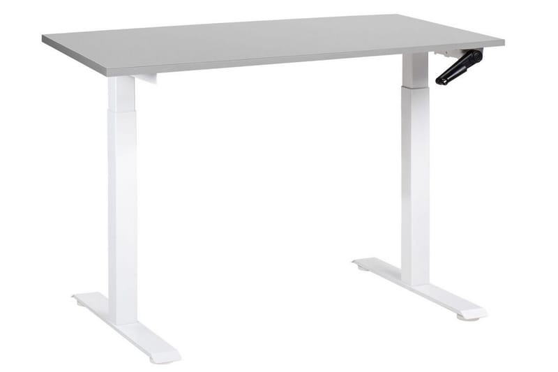 Bina Skrivbord 72x120 cm - Grå/Vit - Möbler - Hemmakontor - Skrivbord