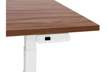 Bina Skrivbord 72x120 cm - Mörkt trä/Vit - Möbler - Hemmakontor - Skrivbord