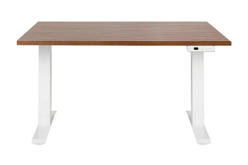 Bina Skrivbord 72x120 cm - Mörkt trä/Vit - Möbler - Hemmakontor - Skrivbord