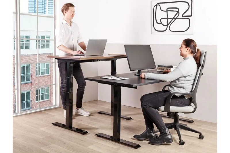 Bina Skrivbord 72x120 cm - Svart - Möbler - Hemmakontor - Skrivbord