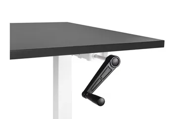 Bina Skrivbord 72x120 cm - Svart/Vit - Möbler - Hemmakontor - Skrivbord