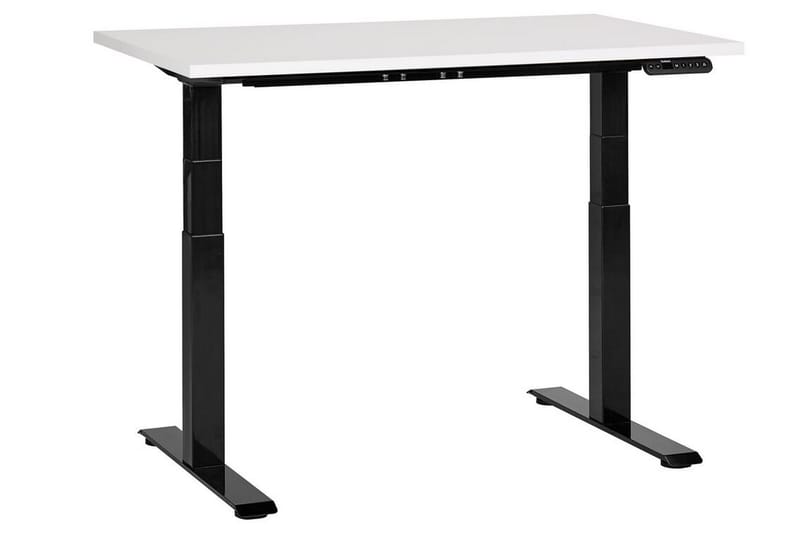 Bina Skrivbord 72x120 cm - Vit/Svart - Möbler - Hemmakontor - Skrivbord