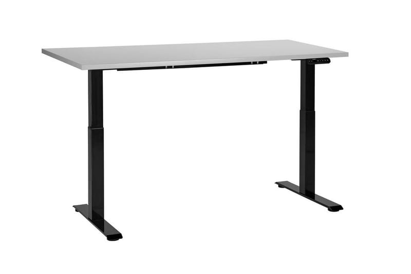 Bina Skrivbord 72x160 cm - Grå/Svart - Möbler - Hemmakontor - Skrivbord