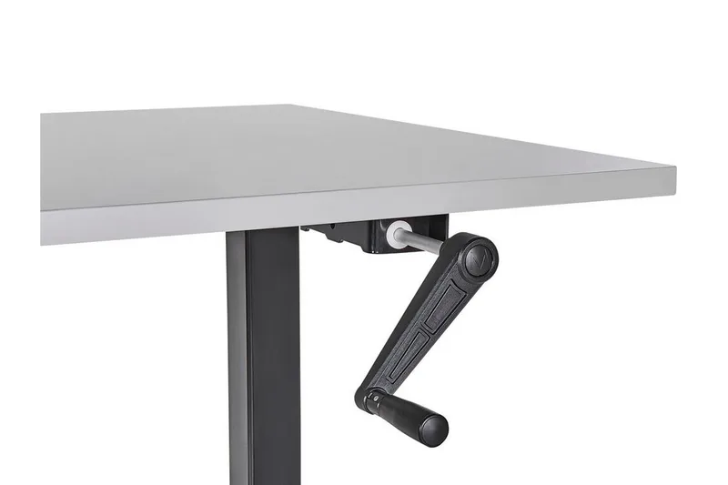 Bina Skrivbord 72x160 cm - Grå/Svart - Möbler - Hemmakontor - Skrivbord