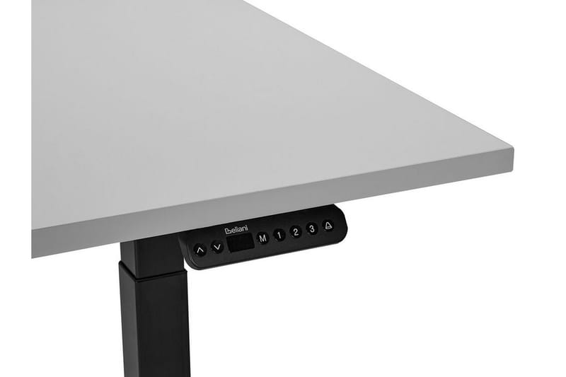Bina Skrivbord 72x160 cm - Grå/Svart - Möbler - Hemmakontor - Skrivbord