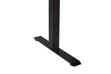 Bina Skrivbord 72x160 cm i Trä med Metallstativ - Brun|Svart - Möbler - Hemmakontor - Skrivbord