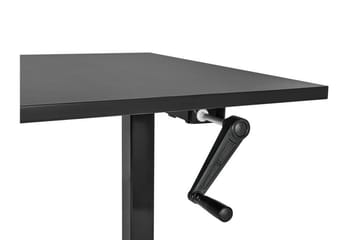 Bina Skrivbord 72x160 cm i Trä med Metallstativ - Svart - Möbler - Hemmakontor - Skrivbord