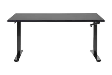 Bina Skrivbord 72x160 cm i Trä med Metallstativ - Svart - Möbler - Hemmakontor - Skrivbord