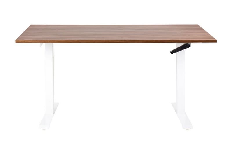 Bina Skrivbord 72x160 cm - Mörkt trä/Vit - Möbler - Hemmakontor - Skrivbord