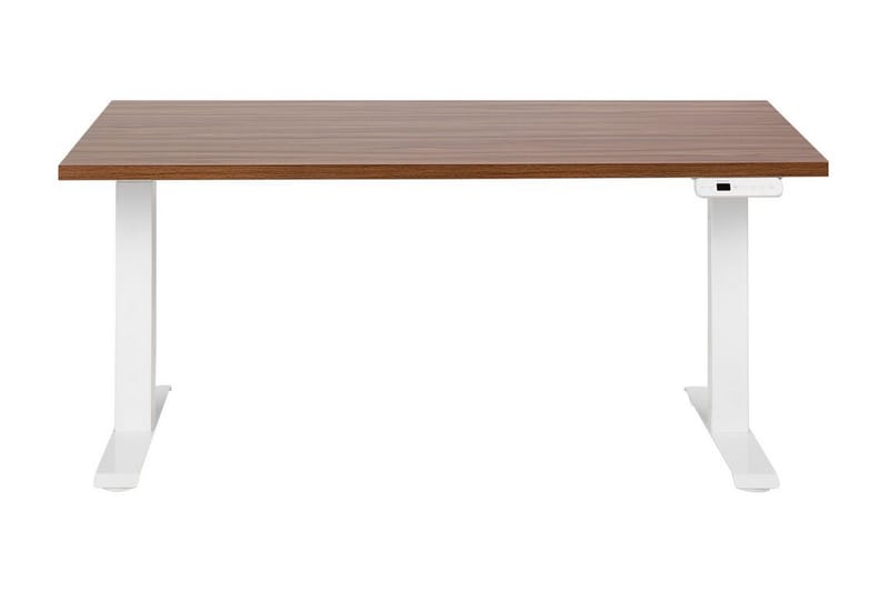 Bina Skrivbord 72x160 cm - Mörkt trä/Vit - Möbler - Hemmakontor - Skrivbord