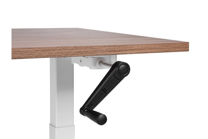 Bina Skrivbord 72x160 cm - Mörkt trä/Vit - Möbler - Hemmakontor - Skrivbord