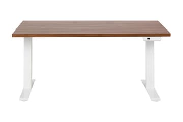 Bina Skrivbord 72x160 cm - Mörkt trä/Vit - Möbler - Hemmakontor - Skrivbord