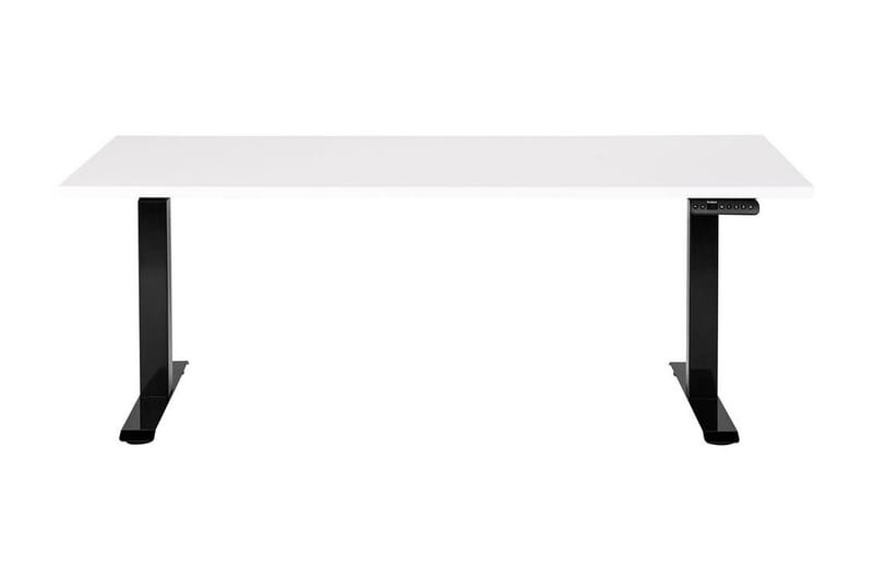 Bina Skrivbord 72x160 cm - Vit/Svart - Möbler - Hemmakontor - Skrivbord