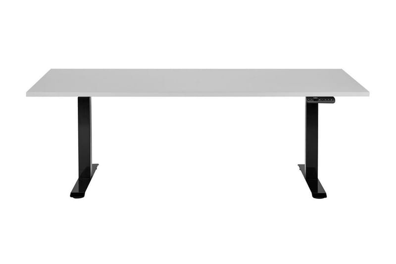 Bina Skrivbord 80x180 cm - Grå/Svart - Möbler - Hemmakontor - Skrivbord