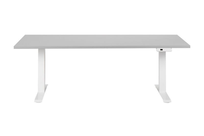 Bina Skrivbord 80x180 cm - Grå/Vit - Möbler - Hemmakontor - Skrivbord