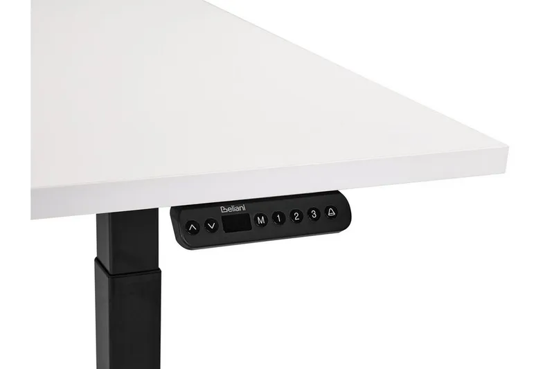 Bina Skrivbord 80x180 cm - Vit/Svart - Möbler - Hemmakontor - Skrivbord