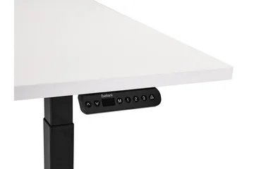 Bina Skrivbord 80x180 cm - Vit/Svart - Möbler - Hemmakontor - Skrivbord