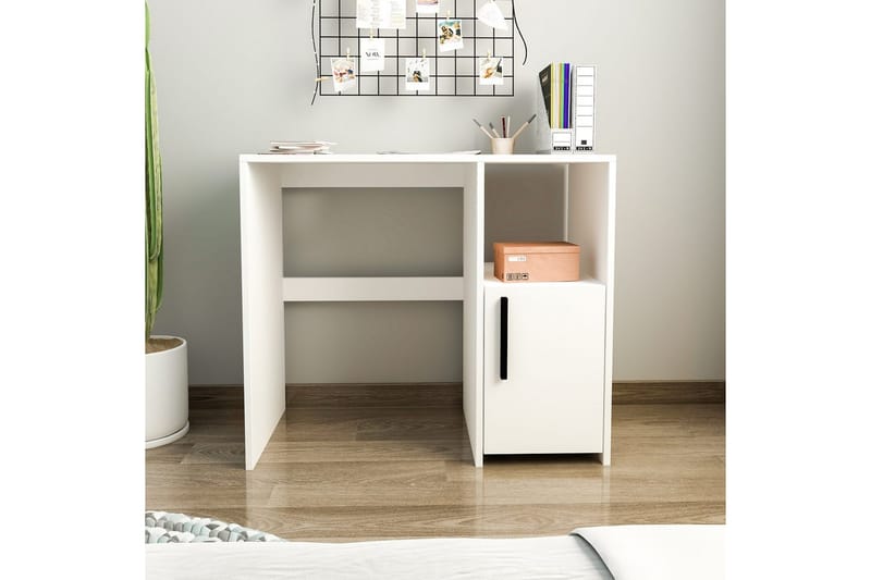 Brenn Skrivbord 45x90 cm - Vit - Möbler - Hemmakontor - Skrivbord