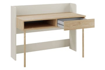 Buhan Skrivbord 60x124 cm - Beige/Brun - Möbler - Hemmakontor - Skrivbord