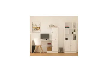 Ceyron Skrivbord 40x155 cm - Matt Vit - Möbler - Hemmakontor - Skrivbord