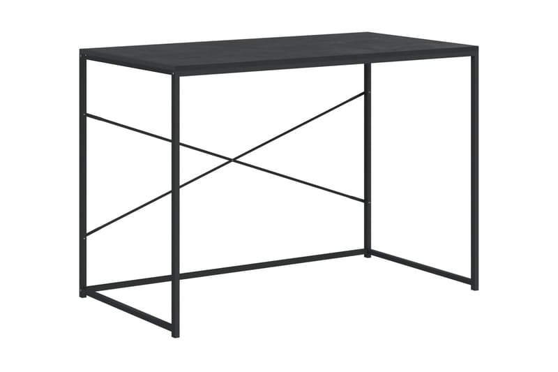 Datorbord svart 110x60x70 cm spånskiva - Svart - Möbler - Hemmakontor - Skrivbord